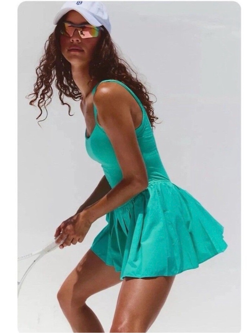 👗 FREE PEOPLE 👗 teal romper - Picture 8 of 10